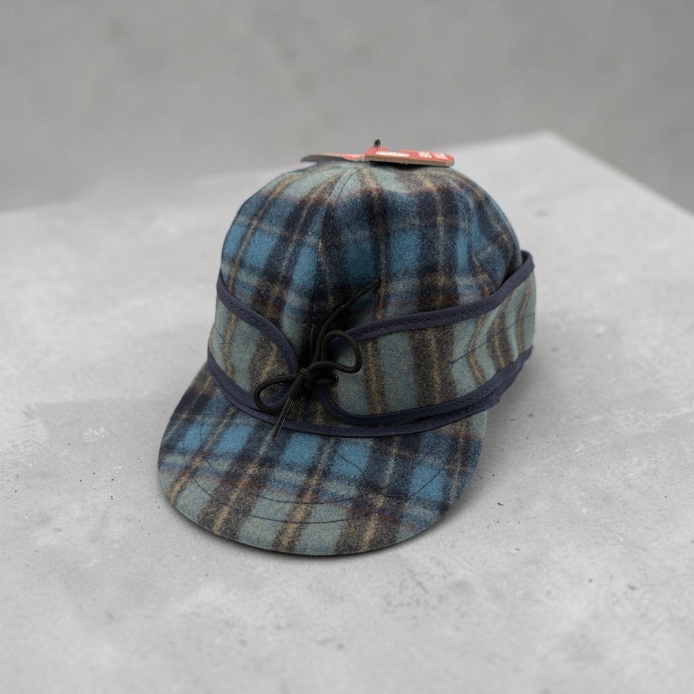 Stormy Kromer The Original Cap Size 7 3/8 Six-Panel Wool Blend Plaid Hat NEW